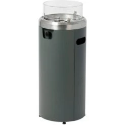 Buschbeck Terassenheizer Loungefeuer Faro Grau 7,5 KW -Heizungsfach Geschäft 870668 4224 4
