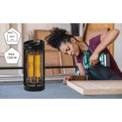 Suntec Carbon-Heizstrahler Heat Ray Carbon Tower 1200 OSC -Heizungsfach Geschäft 872827 1599 7