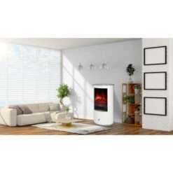 EL Fuego Elektrokamin Wien II Weiß -Heizungsfach Geschäft 888187 2240 14