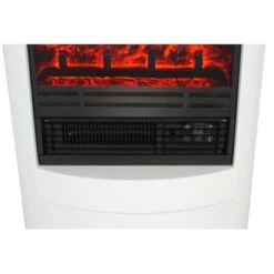 EL Fuego Elektrokamin Wien II Weiß -Heizungsfach Geschäft 888187 2240 7