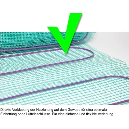 Perobe Elektrische Fußbodentemperierung 230 Volt Heizmatte 10 M² 5 Perobe Elektrische Fußbodentemperierung 230 Volt Heizmatte 10 M² – Bild 5