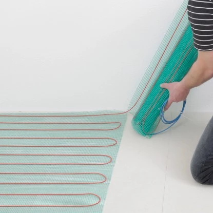 Perobe Elektrische Fußbodentemperierung 230 Volt Heizmatte 10 M² 2 Perobe Elektrische Fußbodentemperierung 230 Volt Heizmatte 10 M² – Bild 2