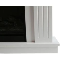 El Fuego Elektrokamin Malmö Weiß 900/1800 W Regelbar -Heizungsfach Geschäft 8 2240 AY0630 Detailfoto 3