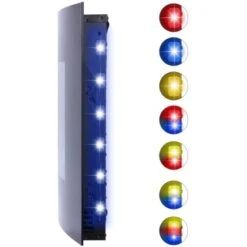 El Fuego Elektrokamin Davos (Zürich 2.0) Schwarz LED-Beleuchtung Dimmbar 2 KW -Heizungsfach Geschäft 8 2240 AY6191 Detailfoto 6