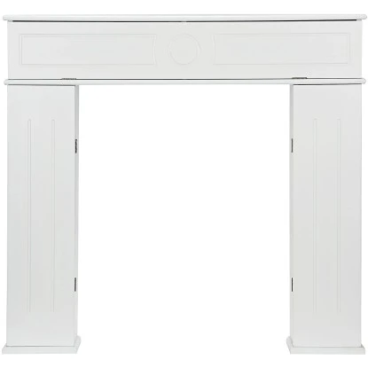 El Fuego Kaminumbau St.Moritz Aus MDF/Holz Mit 3 Türen 1 El Fuego Kaminumbau St.Moritz Aus MDF/Holz Mit 3 Türen