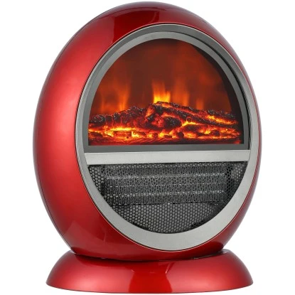 El Fuego Elektrokamin Frankfurt Rot 750/1500 W Regelbar 2 El Fuego Elektrokamin Frankfurt Rot 750/1500 W Regelbar – Bild 2