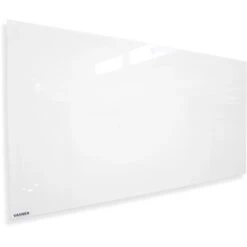 Vasner Glas-Infrarotheizung Zipris GR Rahmenlos 500 W 60 Cm X 90 Cm Weiß -Heizungsfach Geschäft 955285 4832 4