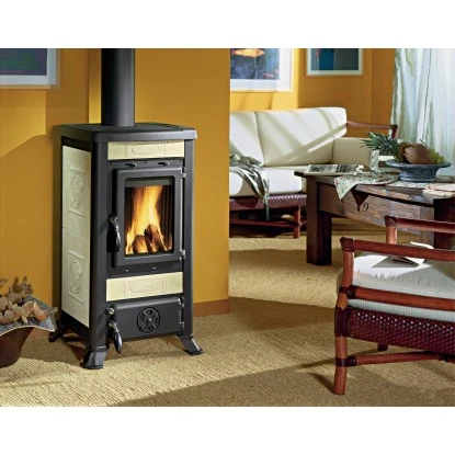 La Nordica Kaminofen Fulvia Kachel Pergamena 6 KW EEK: A+ Gratis Anzündpapier 3 La Nordica Kaminofen Fulvia Kachel Pergamena 6 KW EEK: A+ Gratis Anzündpapier – Bild 3
