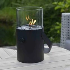 Cosi Gaslaterne Cosiscoop Ø16 Cm X 30 Cm Schwarz 7 Cosi Gaslaterne Cosiscoop Ø16 Cm X 30 Cm Schwarz -Heizungsfach Geschäft osiscoop schwarz 16x30cm 4