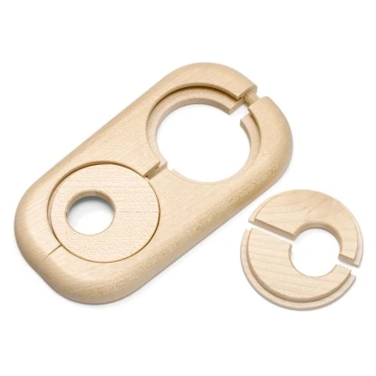 Living By Haro Doppelheizkörperrosette Ahorn 2 Living By Haro Doppelheizkörperrosette Ahorn – Bild 2